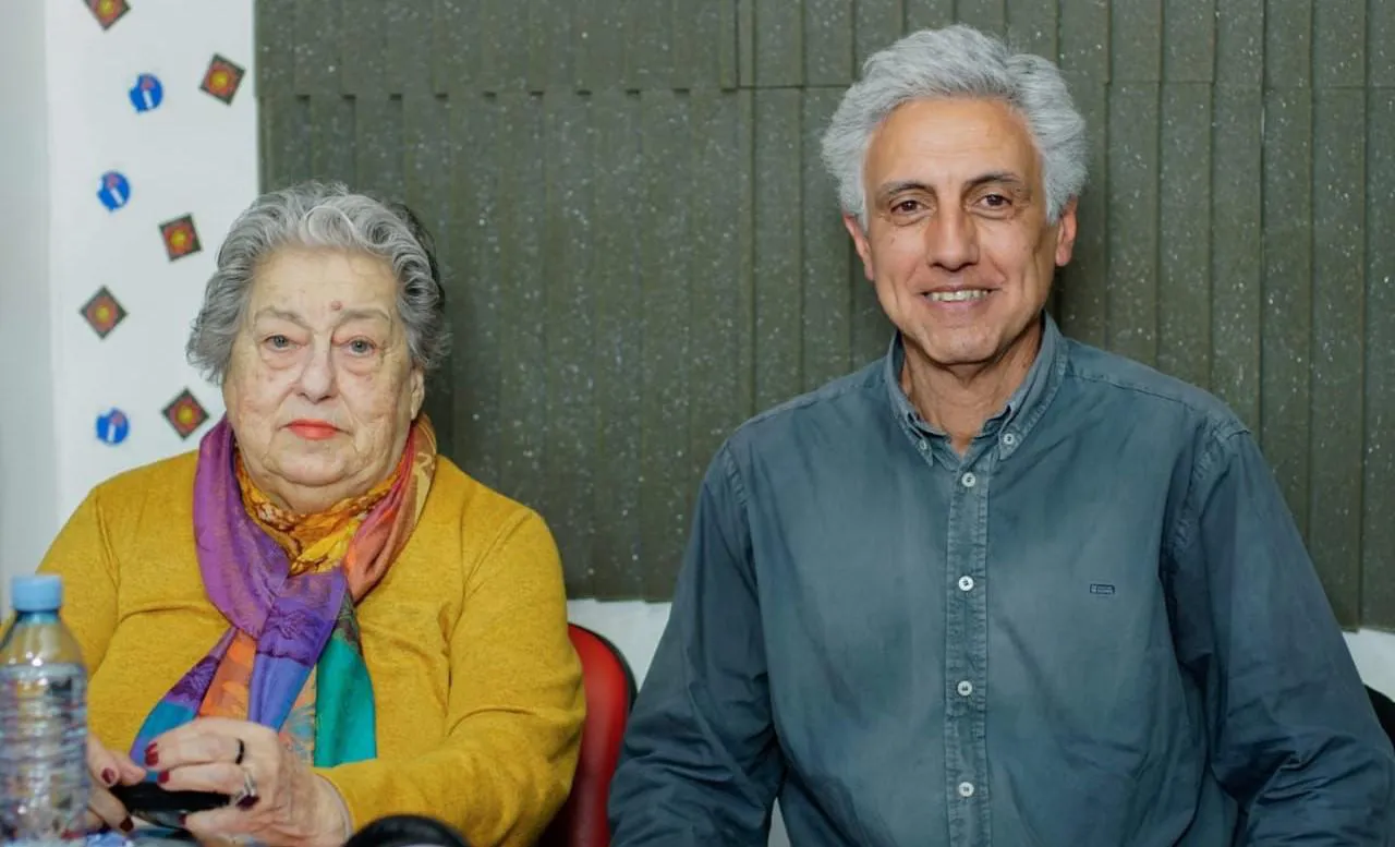 Carlos Raimundi y Hebe