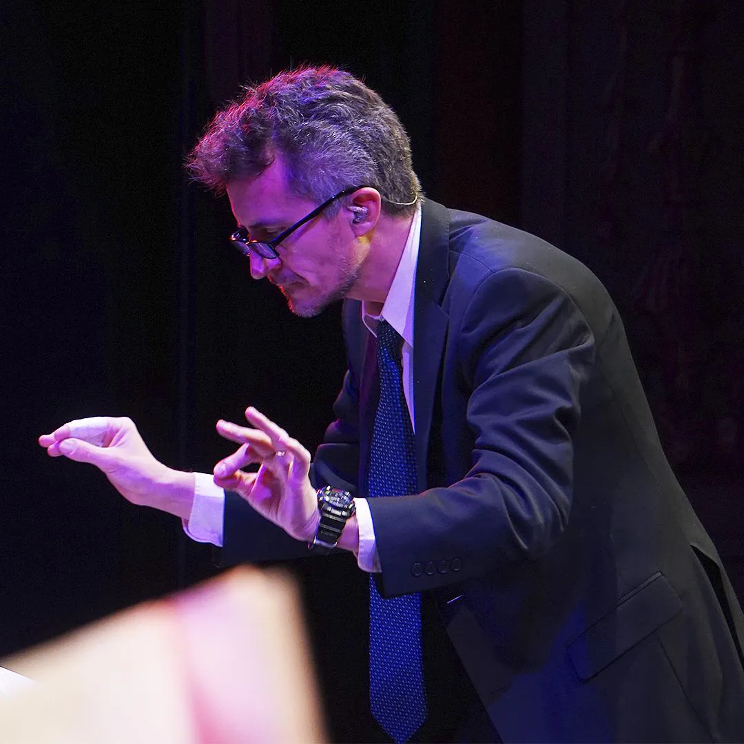 Damián Torres, director de la Orquesta Provincial de Música Ciudadana