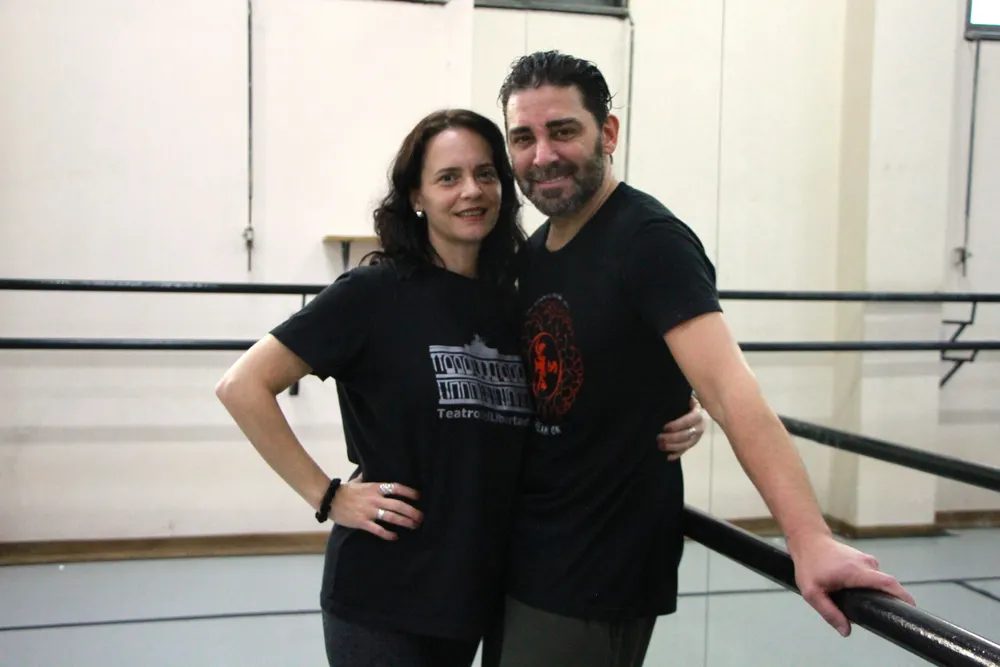 Patricia Baca Urquiza y Hernán Piquín