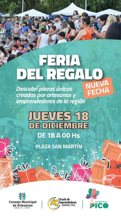 Flyer Feria del Regalo 18-12-25